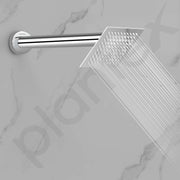 Plantex 9-Inch Round Shower Arm for Overhead Shower/Stainless Steel Shower Pipe/Wall Mount Bathroom Fitting with Â½-Inch Thread - Pack of 1 (Chrome)