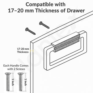 Plantex Rajwadi Drawer Kadi/3.5 Inch Drawer Handle/Pull-Push Kadi for Home/Office Cabinet - Pack of 2 (Brass Antique)