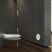 Plantex Stainless Steel Wall-Mounted Magnetic Door Stopper/Door Catcher for Wooden Door - Pack of 3 (Matt)