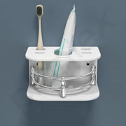 Plantex Acrylic Tooth Brush Holder/Stand/Tumbler for Bathroom Accessories for Home (7-inch; White)