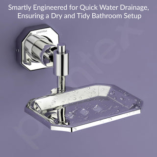 Plantex 304 Grade Stainless Steel Bathroom Soap Case/Soap Holder/Bathroom Accessories - Nipron (Chrome)