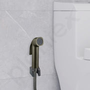 Plantex Health Faucet Set for Bathroom/ABS Hand Shower for Toilet/Jet Spray for Toilet with 1-Meter Shower Hose & Wall Hook/Faucet for Toilet - (603, Grey)