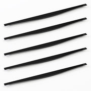 Plantex Profile Handle for Kitchen Cabinet/28 Inch Aluminium Drawer Profile Handle/Wardrobe Pull Handle for Home/Office/Hotel - Pack of 5 (Black)