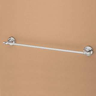 Plantex 304 Grade Stainless Steel 24 inch Towel Hanger for Bathroom/Towel Rod/Bar/Bathroom Accessories Pack of 2, Skyllo (Chrome)