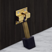 Plantex Stainless Steel Kit for Single Door - Hardware Accessories (10 inch Al-Drop, 8 inch Latch, 7 inch 2 Handles, 7 inch Tower Bolt, 4 inch Stopper) - (DMAL-03-Brass Antique)