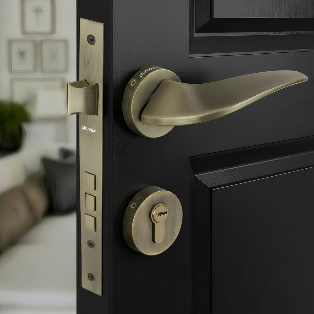 Plantex Door Lock for Home/Main Door Lock Set/Mortise Lock Set with ...