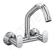 Plantex Pure Brass Kitchen Sink Tap/Sink Mixer Tap Hot and Cold/Kitchen Taps for Home Sink with Brass Wall Flange and Teflon Tape-7 Year Warranty by Plantex (ORN-215-Chrome)