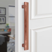 Plantex Door Handle/300mm Main Door Handle for Wooden Door/Pull-Push Handle for Main Door/Door Accessories - Pack of 1 (S610, PVD Rose Gold)