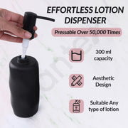 Plantex Resin Bathroom Accessories Set/Soap Holder for Bathroom/Toothbrush Holder/Tumbler Holder/Liquid Soap Dispenser - 4 Piece(Black)