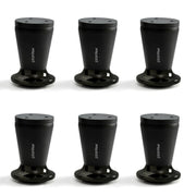 Plantex 3 Inch Sofa Leg for Bed Furniture/Aluminium Sofa Leg for Table/Support Legs/Furniture Leg - Pair of 3 (6 Piece) (DTS-87, Black)