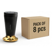Plantex 4 Inch Sofa Leg for Bed Furniture/Aluminium Sofa Leg for Table/Support Legs/Furniture Leg - Pair of 4 (8 Piece) (DTS-87, Black & Gold)