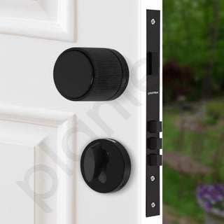 Plantex Mortise Lock for Main Door - Door Accessories (Black)