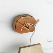 Plantex J4 Stainless Steel Clothes Hanger for Wall/Hangers for Bathroom/Robe Hook/Bathroom Accessories (PVD Rose Gold Finish) Onix