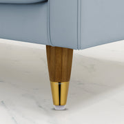 Plantex 4 Inch Sofa Legs for Bed Furniture/Sofa Legs for Table/Sofa Support Legs with Rubber Grip (Gold, 6 Pcs)