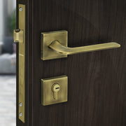Plantex Premium Door Lock with 3 Years of Warranty/Main Door Lock for Home/Mortise Lock for Door - Main Door Lock Set(7105 - Brass Antique)