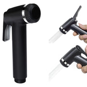 Plantex ABS Jet Spray Gun/Health Faucet for Toilet/Hand Spray for Bathroom/Toilet Jet Spray Gun- Pack of 1 (Black)