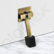 Plantex Stainless Steel Door Kit for Single Door/Door Accessories (10-inch Al-Drop,8-inch Latch,2 Handles of 8 and 7 Inch,7-inch Tower Bolt and 4-inch Door Stopper- (PVD Gold)