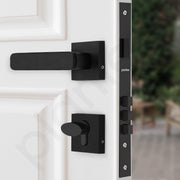 Plantex Triple Security Door Lock for Home/Main Door Lock Set with 3 Years of Warranty/Mortise Lock for Door with Brass Lock Body & Cylinder (7125, Z Black & DC Black)