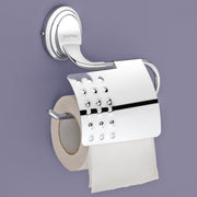 Plantex 304 Grade Stainless Steel Toilet Paper Roll Holder/Toilet Paper Holder in Bathroom/Kitchen/Bathroom Accessories Pack of 1, Cubic (Chrome)