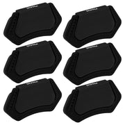 Plantex Drawer Kadi/3 Inch Chest Handle for Drawer/Rectangular Cabinet Kadi/Pull-Push Kadi for Home/Office Drawer - Pack of 6 (DTK-296, Black)