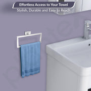Plantex 304 Grade Stainless Steel Compact Napkin Holder for Wash Basin/Hand Towel Hanger/Napkin Holder/Bathroom Accessories - Benz (Chrome)