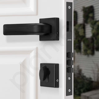 Plantex Premium Door Lock with 3 Years of Warranty/Main Door Locks for Home/Mortise Lock Set for Door (PT-013, Black)