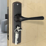 Plantex Premium Door Lock with/Main Door Lock for Home/6-Lever Lock Mechanism with 3 Years of Warranty/Mortise Lock for Door - Main Door Lock Set (DTM-592 - Copper Antique Finish)