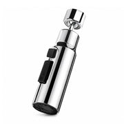 Plantex Tap Extension for Kitchen Sink/360° Swivel Kitchen Sink Faucet Aerator/3 Anti-Splash Modes Sprayer/Upto 70% Water Saving - Pack of 1 (Chrome)