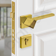 Plantex Premium Door Lock with 3 Years of Warranty/Main Door Lock for Home/Mortise Lock Set for Door (7120 - PVD Gold)