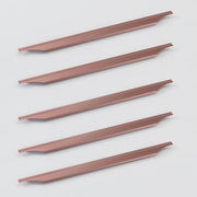 Plantex Profile Handle for Kitchen Cabinet/28 Inch Alluminium Drawer Profile Handle/Wardrobe Pull Handle for Home/Office/Hotel - Pack of 5 (Rose Gold)