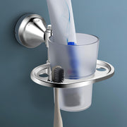 Plantex 304 Grade Stainless Steel Tumbler Holder/Tooth Brush Holder/Tumbler Stand for Bathroom Accessories -  Niko (Chrome)