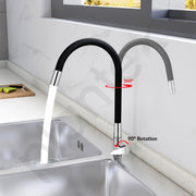 Plantex Pure Brass Kitchen Sink Tap Flexible/Kitchen Taps for Home Sink with Water Saving Nozzle/Kitchen Faucet -(LEA-712B)
