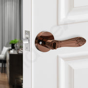 Plantex Premium Door Lock for Home/Mortise Lock for Door/Main Door Lock with 3 Key - (Rose Gold)