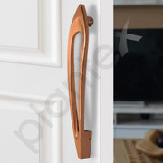 Plantex 15 Inch Main Door Handle for Wooden Doors, Pull-Push Handle Accessories (Pack of 1, Rose Gold)