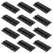 Plantex Door Hinges 6 Inch x 12 Gauge/2.5 mm Thickness/Hinges for Main Door/Butt Hinges for Home/Office/Hotel/Kabja/Soft Close Hinge - Pack of 12 (Z-Black)
