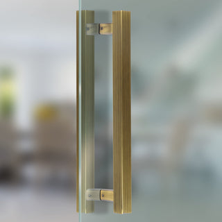 Plantex 14 Inch Main Door Handle/Pull-Push Handle for Door & Home Décor/3 Years Warranty Pack of 1 (236-Brass Antique Finish)