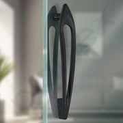 Plantex Door Handle/15 Inch Main Door Handle/Handle for Wooden Door/Pull-Push Door Handle/Door Accessories (Pack of 1, Black), Pull Handle