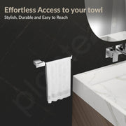 Plantex 304 Grade Stainless Steel Towel Ring/Napkin Ring for Bathroom/Towel Holder/Hanger/Bathroom Accessories - Pack of 1 (Tesla - 2703, Chrome)
