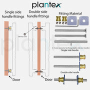 Plantex Premium Elephant Main Door Handle/17-inches Door Handle Main Door/Pull Push Handle/Door and Home Decor - Pack of 1 (677-Golden Finish)