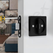 Plantex Baby Latch for Bathroom/Door Latch Lock/Bathroom Latch for Door/Chitkani for Bedroom/Office/Door Latches for Home - (DTM-620, Black)