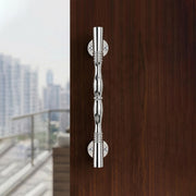 Plantex Door Handle/Stainless Steel Main Door Handle/8 Inch Pull-Push Handle - Pack of 1 (S-143,Chrome)