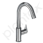 Plantex PAC-1812 Kitchen Sink Tap with Water Efficient Tap Aerator/Wall Mount Sink Tap for Kitchen Basin with 360Ãƒâ€šÃ‚Â° Swivel Spout (Chrome)