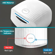 Plantex Hand Dryer Automatic /1200W Small Hand Dryer Machine/Hand Wash Air Dryer for Bathroom/Office/Hotel/Commercial Use (White)