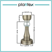 Plantex Magnetic Door Stopper for Home and Gate - Main Door Stopper (Brass Antique)