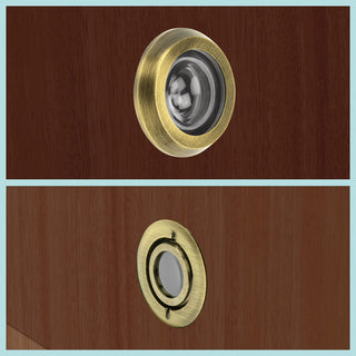 Plantex Door Eye Viewer/Eye Hole for Main Door/Door Eye viewer with 200 Degree Wide View for Peephole - Pack of 3 (Antique)
