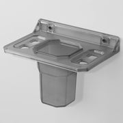 Plantex Unbreakable ABS Plastic Tumbler Holder/Tooth Brush Holder/Bathroom Accessories (Transparent)