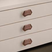 Plantex Drawer Kadi/3 Inch Chest Handle for Drawer/Rectangular Cabinet Kadi/Pull-Push Kadi for Home/Office Drawer - Pack of 3 (DTK-296, Rose Gold)