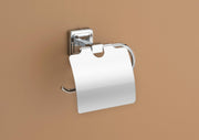 Plantex Decan 304 Grade Stainless Steel Toilet Paper Holder/Liquid Soap Dispenser/Bathroom Accessories - Chrome