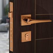Plantex Premium Door Lock with 3 Years of Warranty/Main Door Locks for Home/Mortise Lock Set for Home (7101 - PVD Choco)