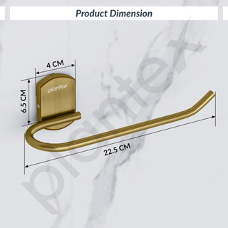 Plantex 304 Stainless Steel Towel Hanger for Wash Basin/Hand Towel Ring/Napkin Hanger/Bathroom Accessories (Brass Antique) Parv